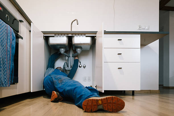 Professional Drain Cleaning technician working in La Marque, TX